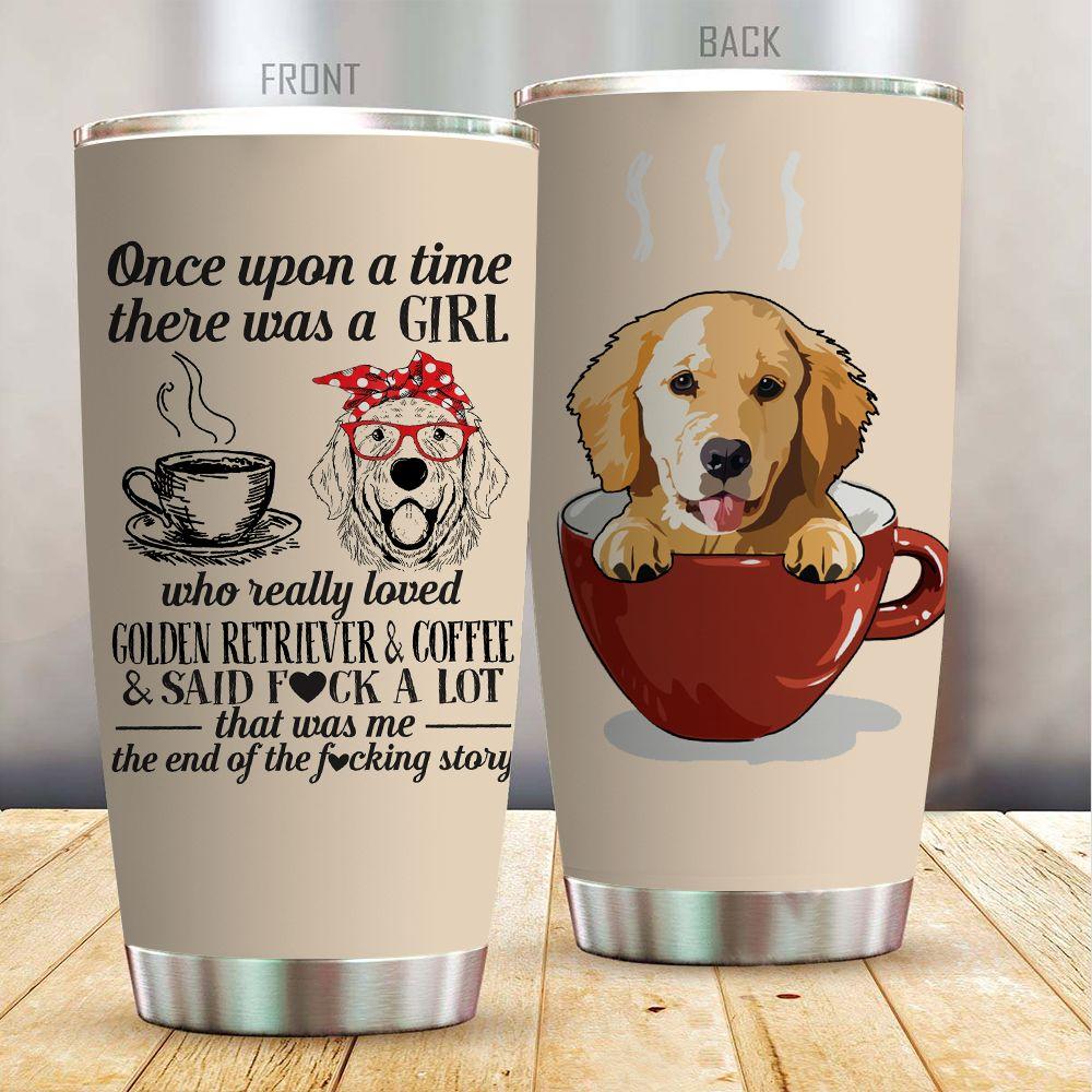 Golden Retriever Tumbler