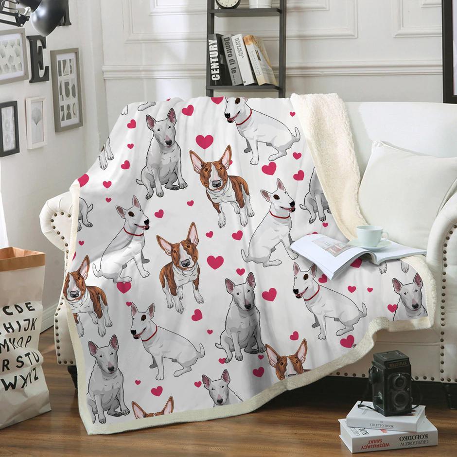 Bull Terrier Blanket