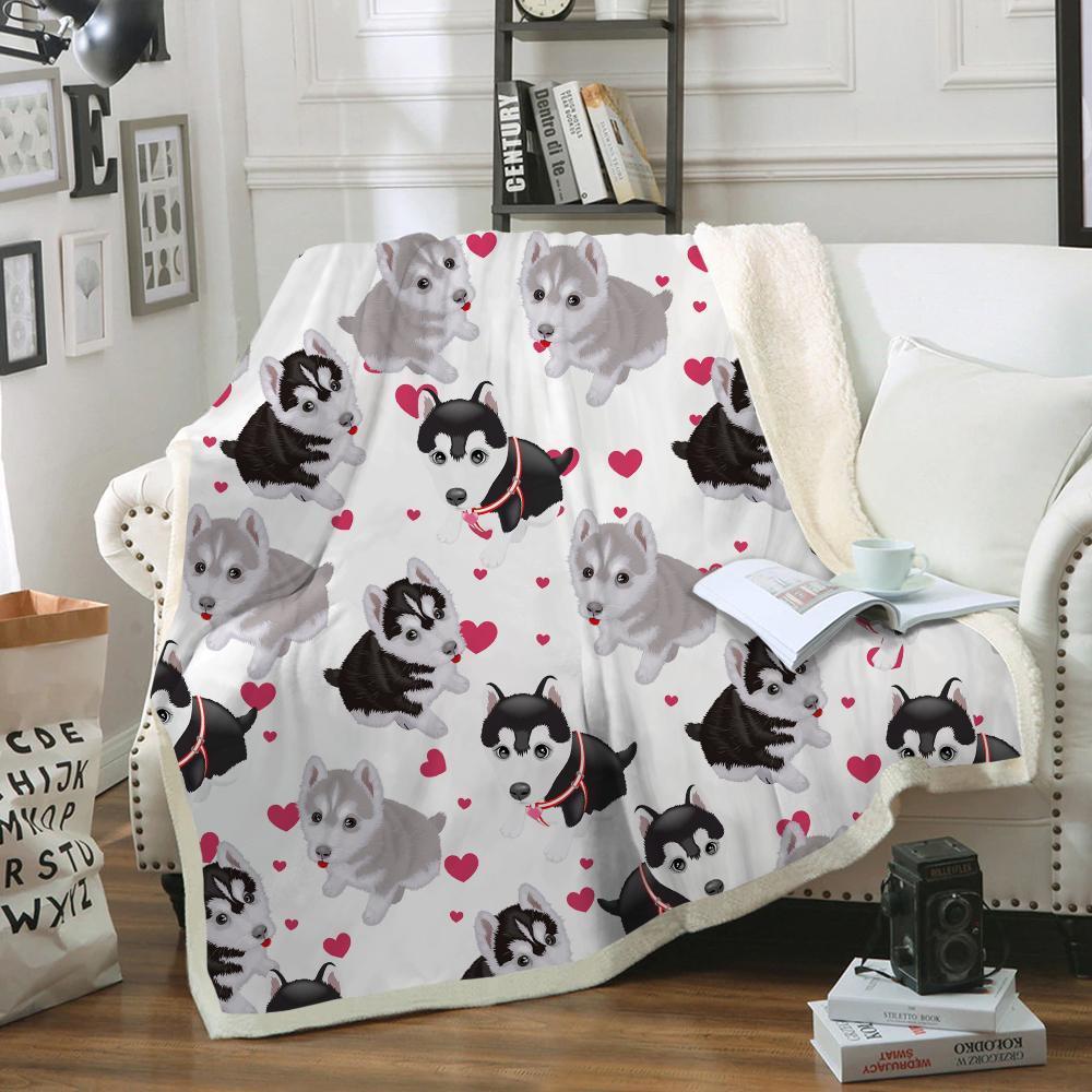 Alaskan Malamute Blanket