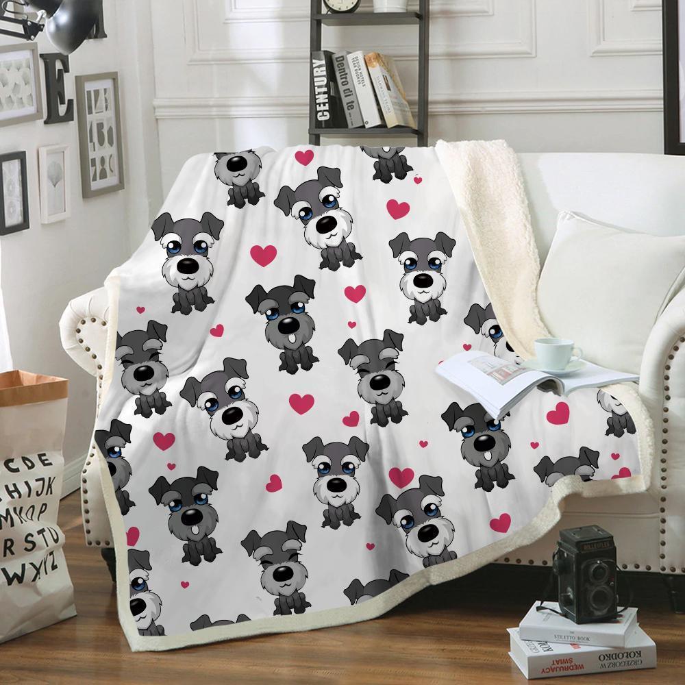 Miniature Schnauzer Blanket