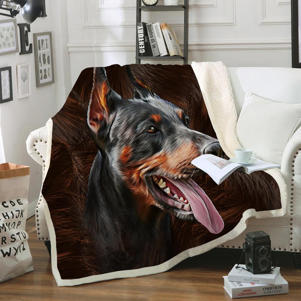 Doberman Pinscher Blanket