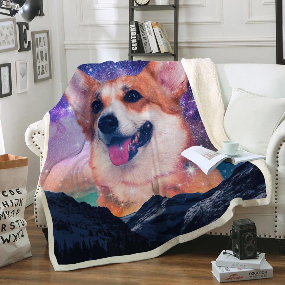 Welsh Corgi Blanket