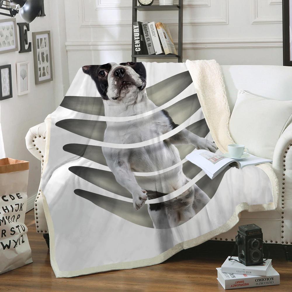 Boston Terrier Blanket