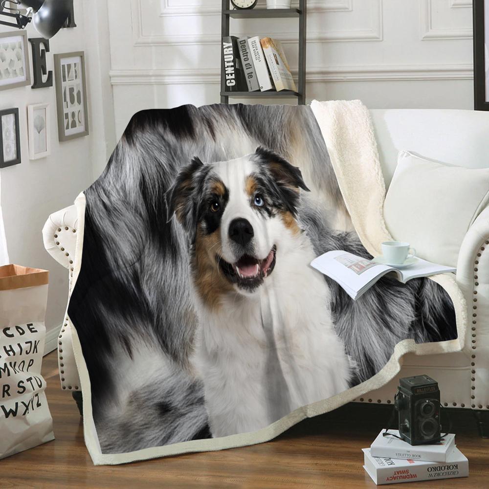 Australian Shepherd Blanket