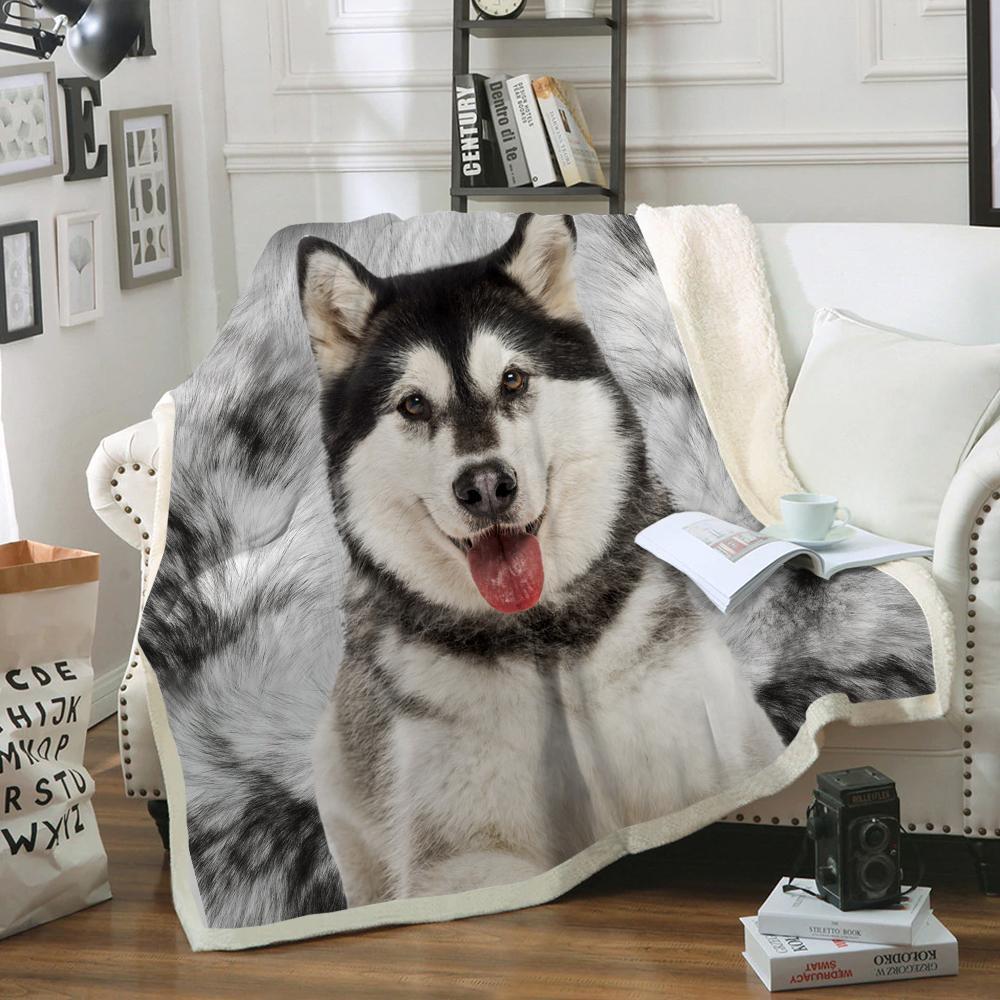 Alaskan Malamute Blanket