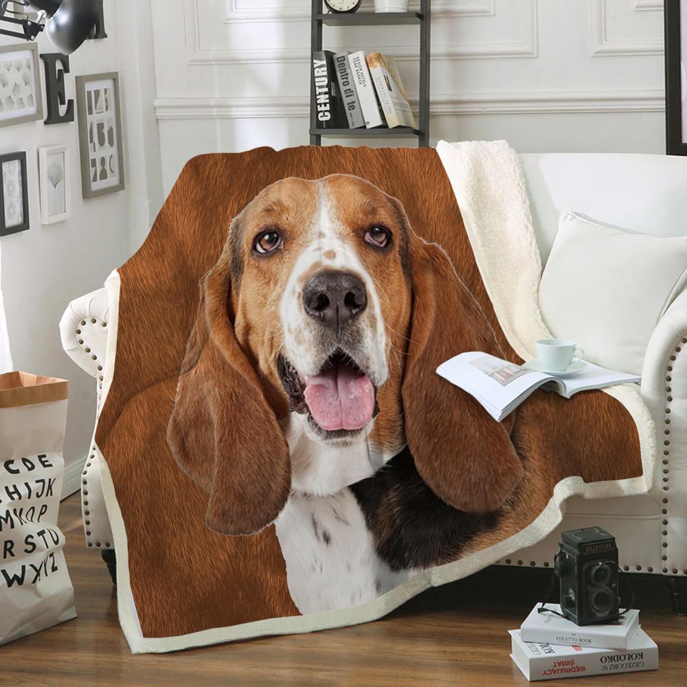 Basset Hound Blanket