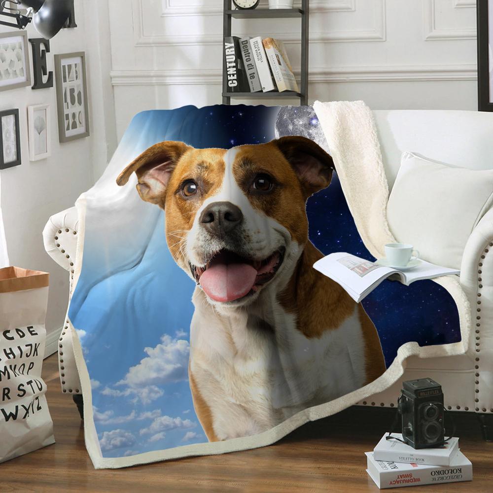 American Bulldog Blanket