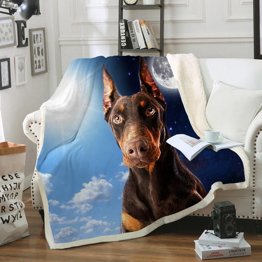 Doberman Pinscher Blanket