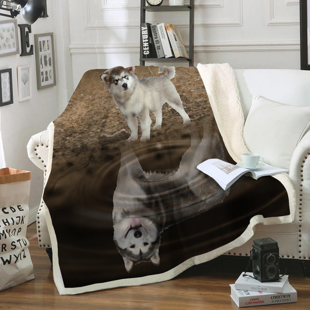 Alaskan Malamute Blanket