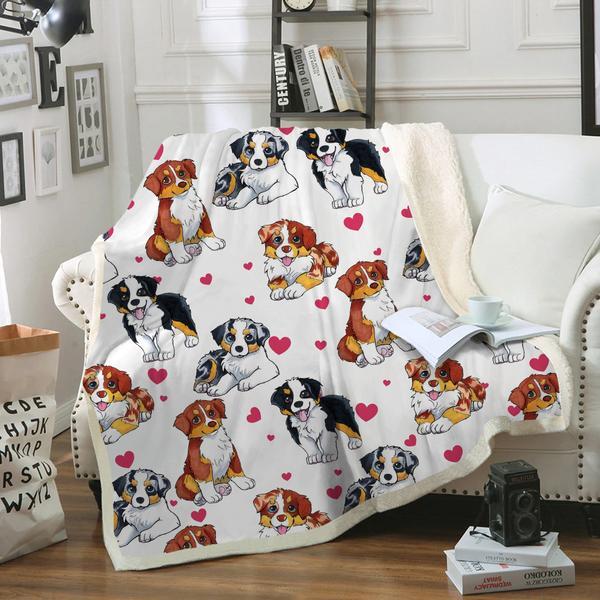 Australian Shepherd Blanket