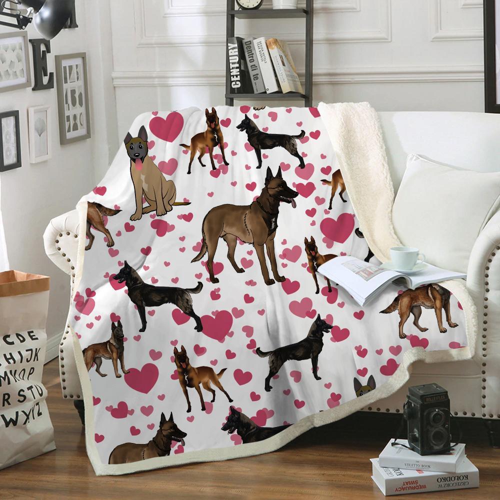 Belgian Malinois Blanket