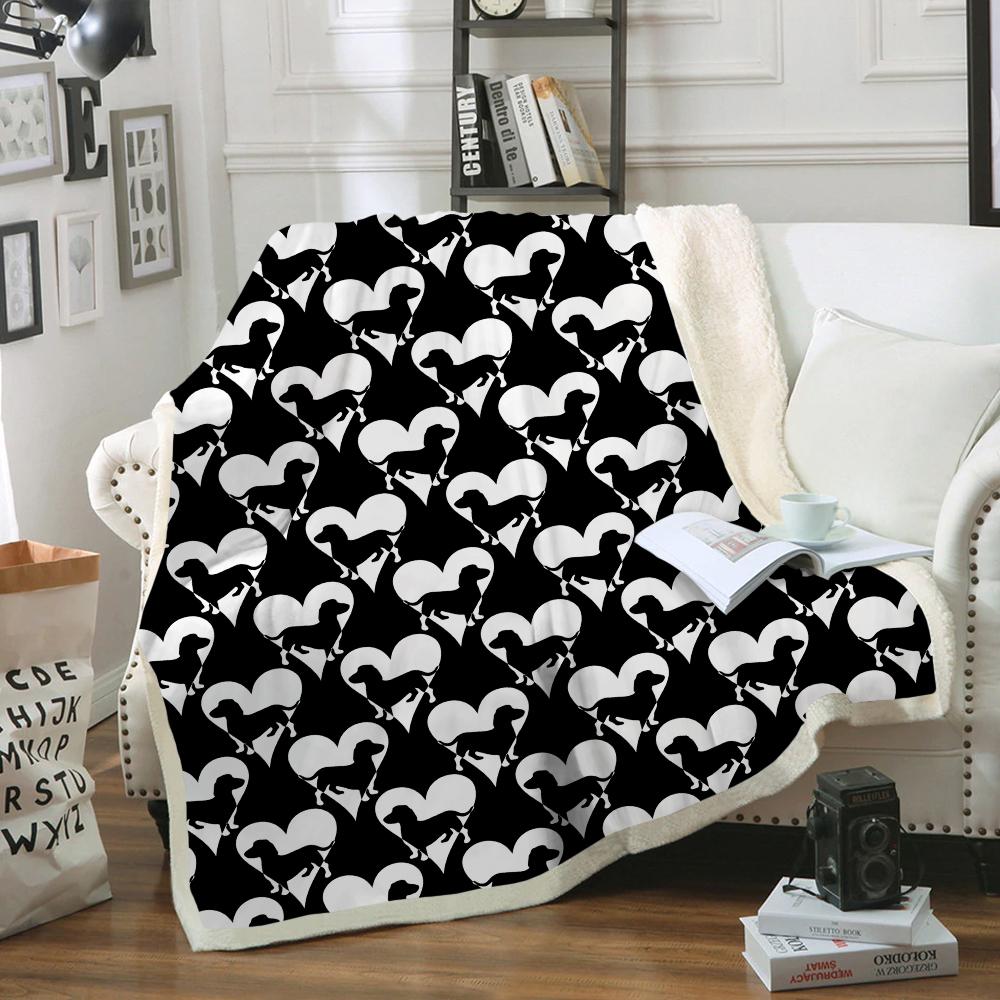 Cute Dachshund Blanket