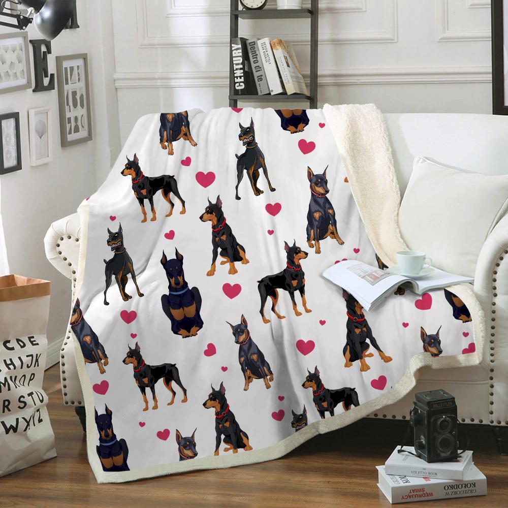 Doberman Pinscher Blanket