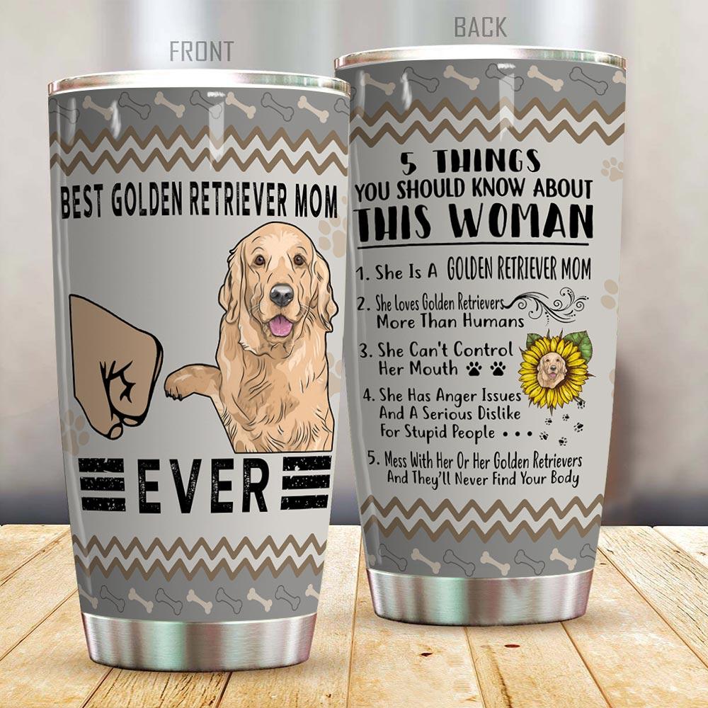 Golden Retriever Tumbler