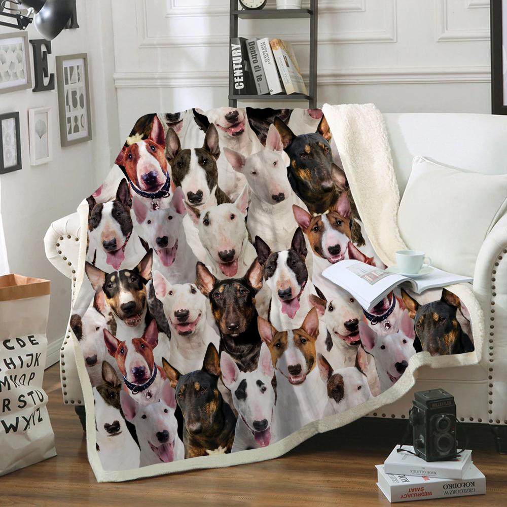 You Will Have A Bunch Of Bull Terriers Blanket