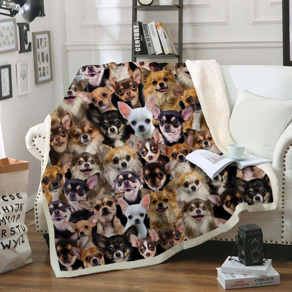 You Will Have A Bunch Of Chihuahuas Blanket