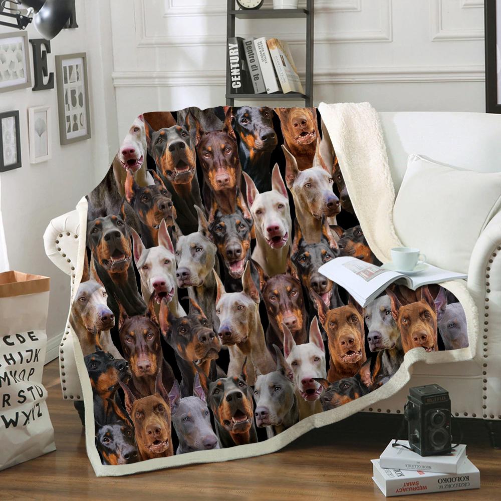 You Will Have A Bunch Of Doberman Pinchers Blanket