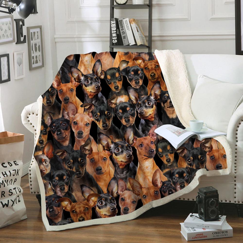 You Will Have A Bunch Of Miniature Pinschers Blanket