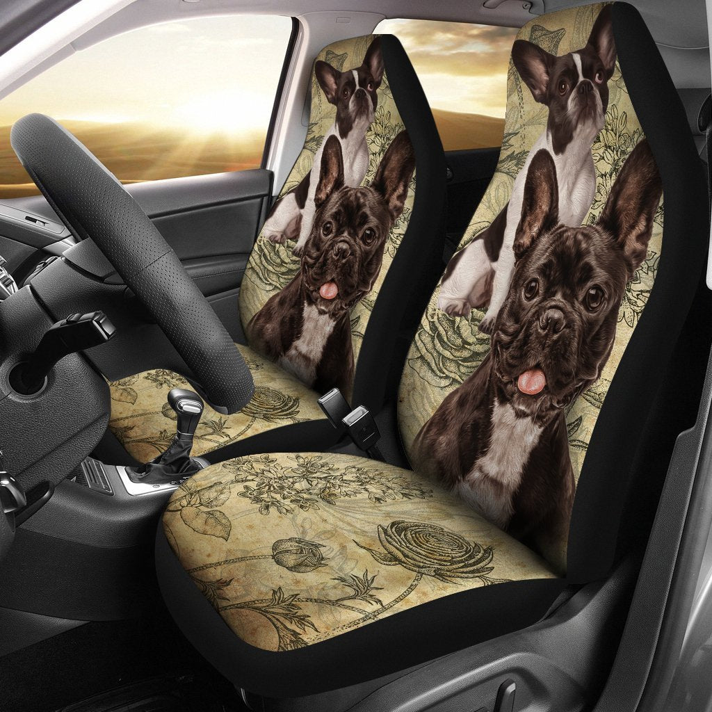 French Bulldog Car Seat Cover