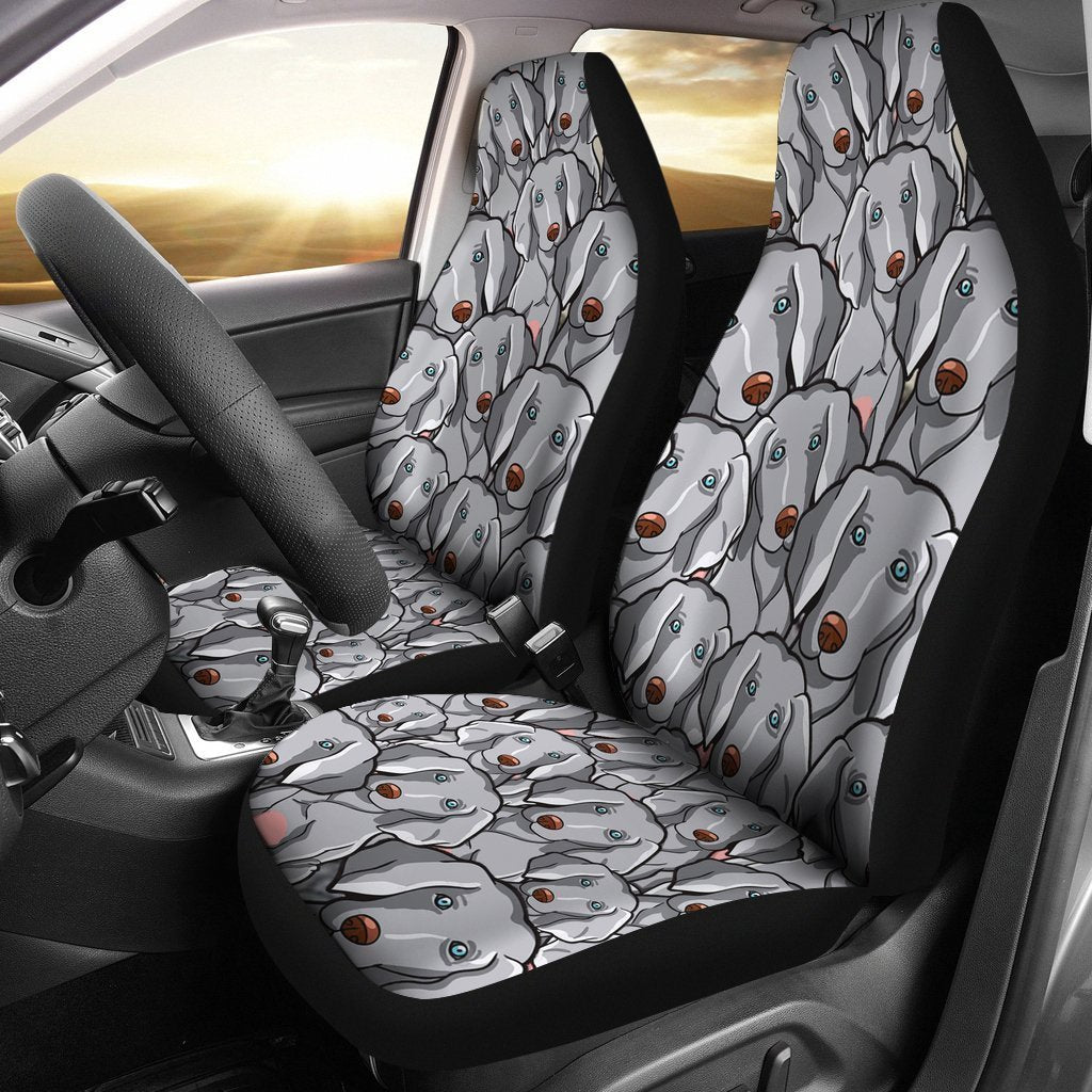 Weimaraner Dogs Pets Car Seat Cover