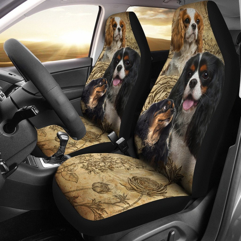 Cavalier King Charles Spaniel Car Seat Cover