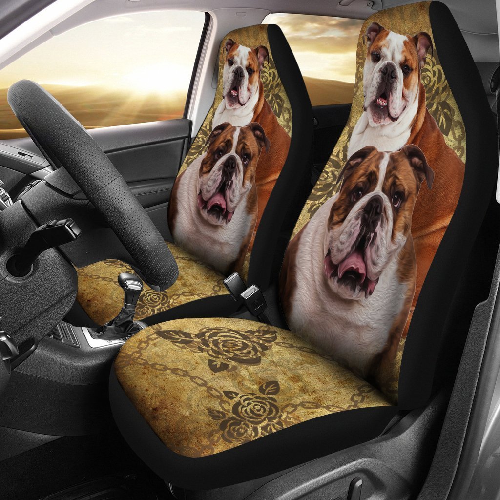 Bulldog Car Seat Cover