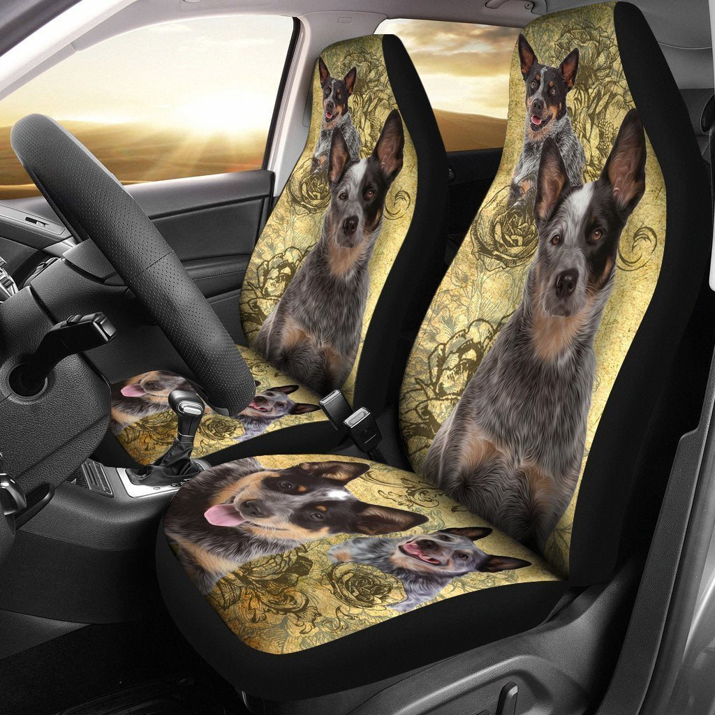 Australian Cattle Dogs Pets Car Seat Cover