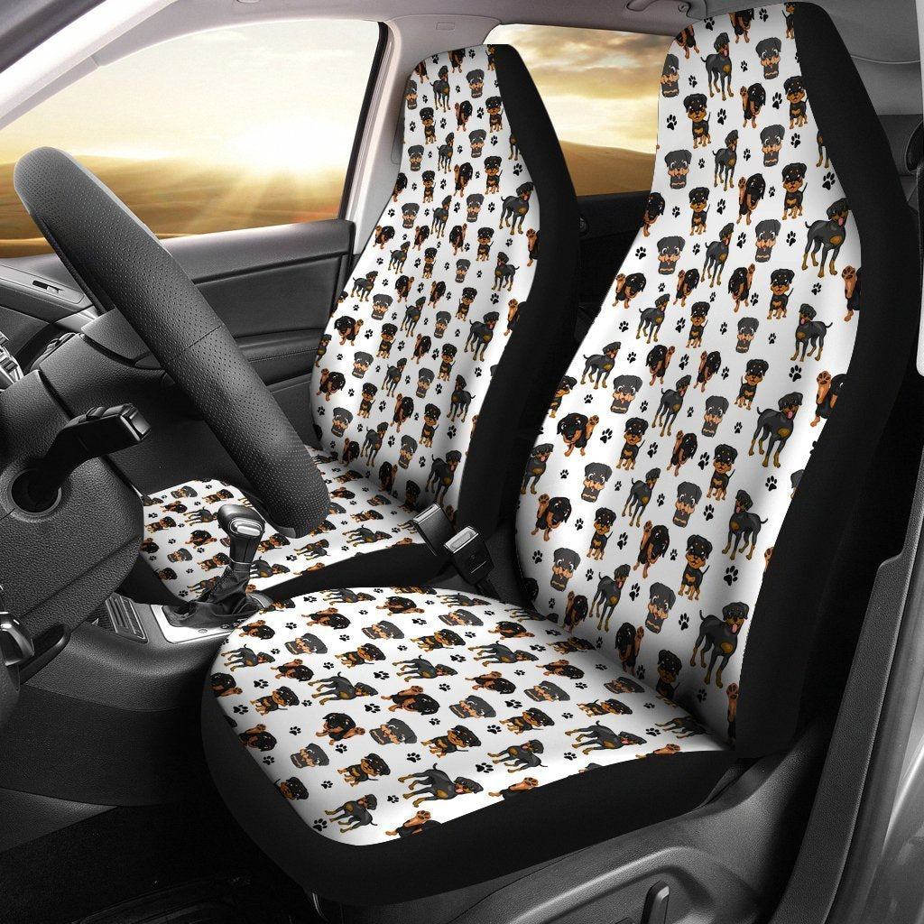 Rottweiler Dogs Pets Car Seat Cover