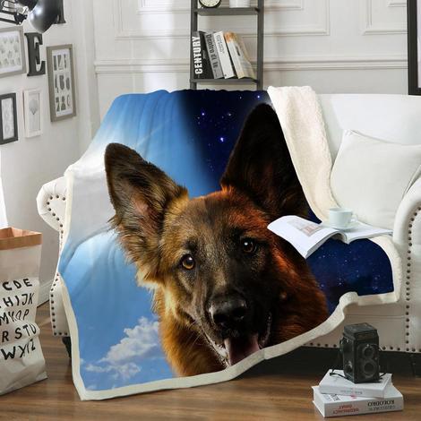 German Shepherd Blanket