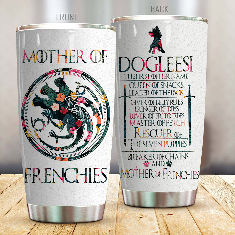 French Bulldog Tumbler